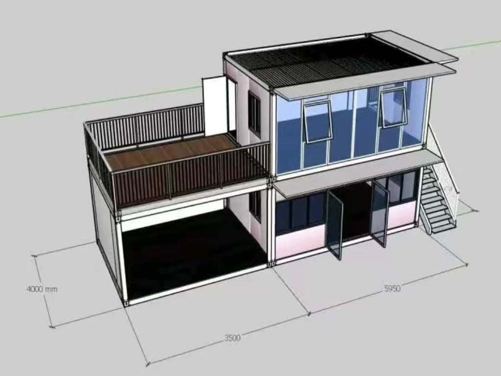 Custom floating dock design sketch for a lake house with swim platform and personal watercraft jet ski mooring
