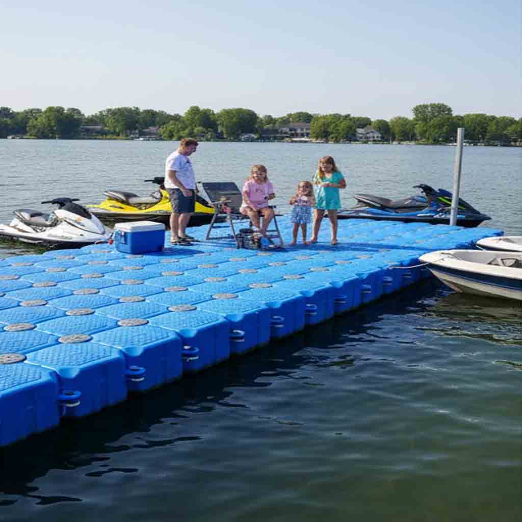 Floating dock case study showcasing long-term durability and performance