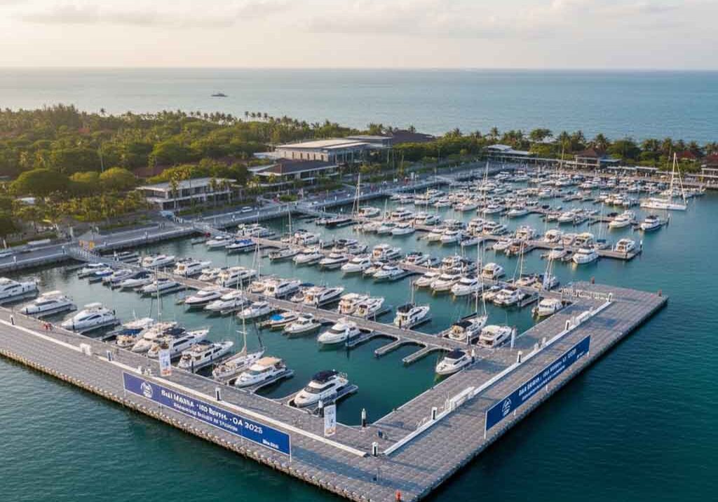 Marina success with eco-friendly HDPE dock in Bali Indonesia