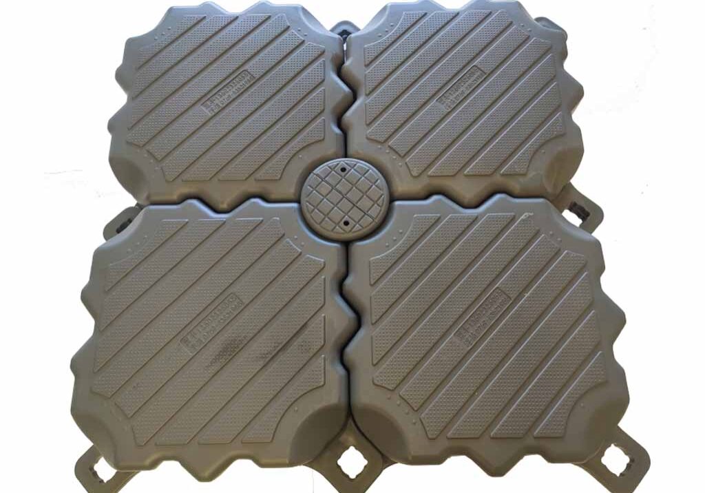 HDPE Interlocking Dock Blocks Modular Connection System