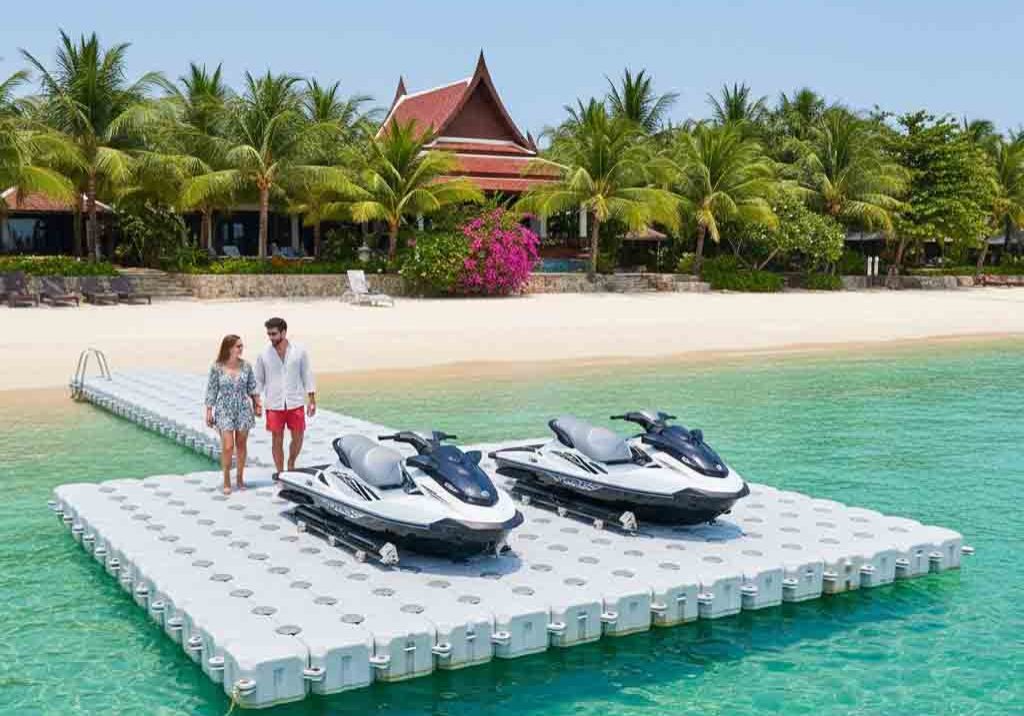Jet ski dock Thailand for resort use
