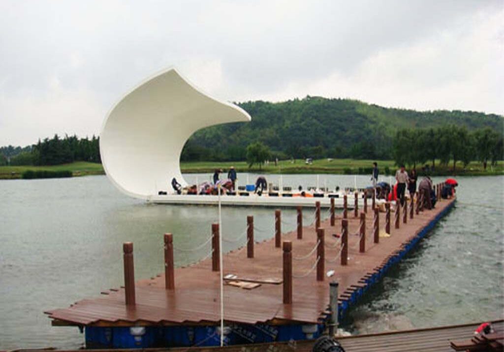 malaysia-yacht-dock Luxury Residential Floating Dock – Custom teak finishes for waterfront estates