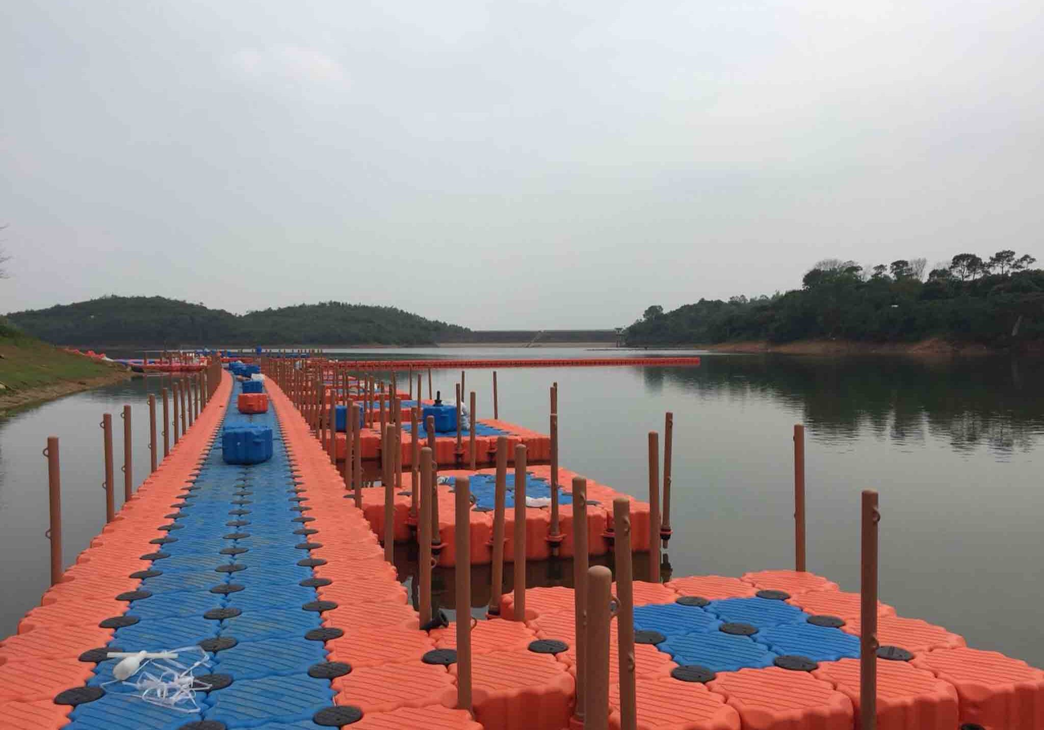Modular Pontoon System Scaling from 10 to 500㎡