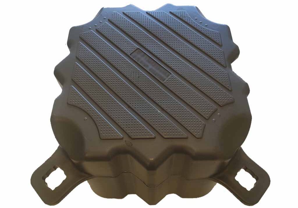 Patented Non-Slip Pontoon Surface Texture